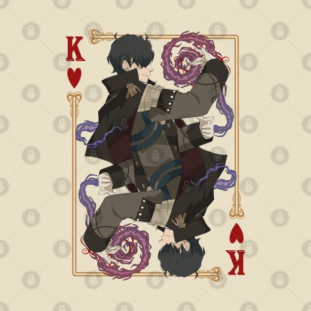 Hubert - King of Hearts by calamari_inari