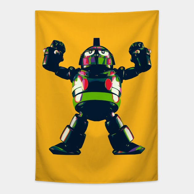 Tetsujin 28-Go Tapestry by Bajingseng