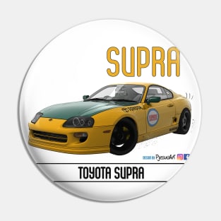 Supra Drift Classic Yellow Pin