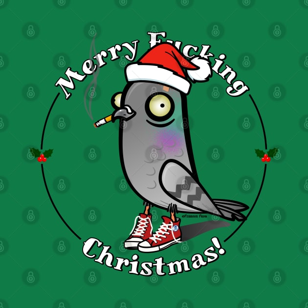 Christmas Pigeon by Ferrous Frog