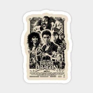 The Last Dragon / Retro Illustration Magnet