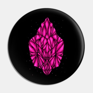 Pink diamond Pin