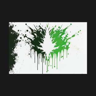 The Leaf Splatter - Environmentally Friendly T-Shirt