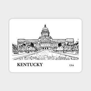 Kentucky State USA Magnet