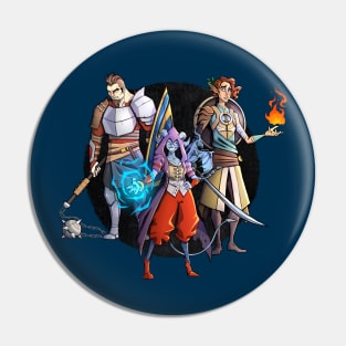 DnD Power Trio Pin