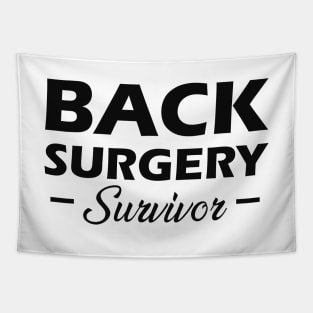 Back Surgery Survivor Tapestry