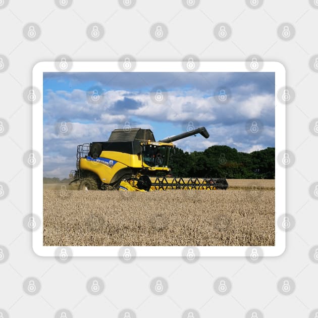 Wheat Harvest Magnet by AH64D