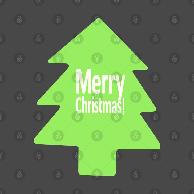 christmas tree - green by persa