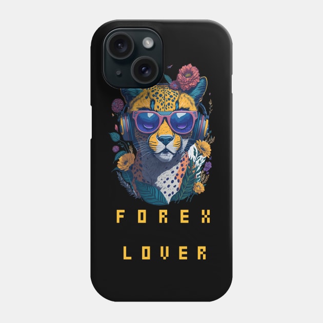 forex lover Phone Case by vaporgraphic