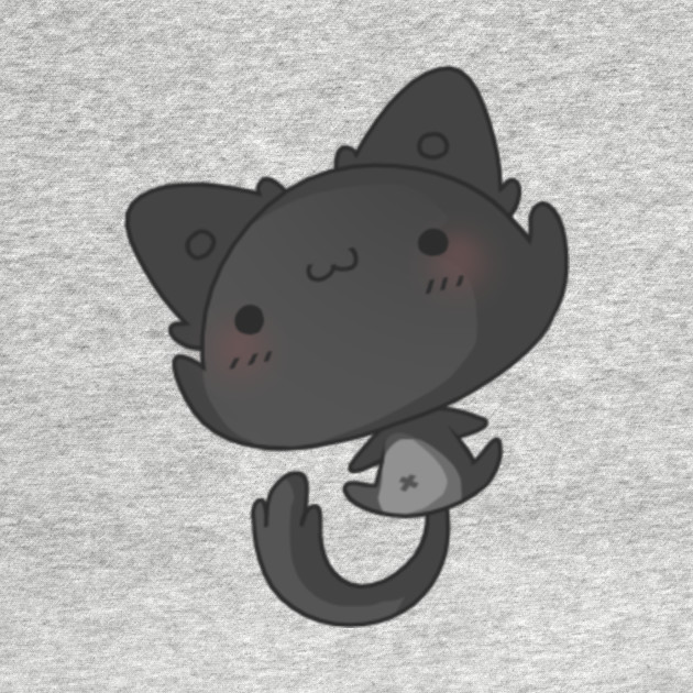 Anime Kitty Cat Long Sleeve T Shirt Teepublic