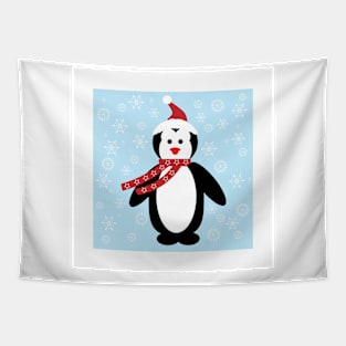 Pinguino de navidad Tapestry