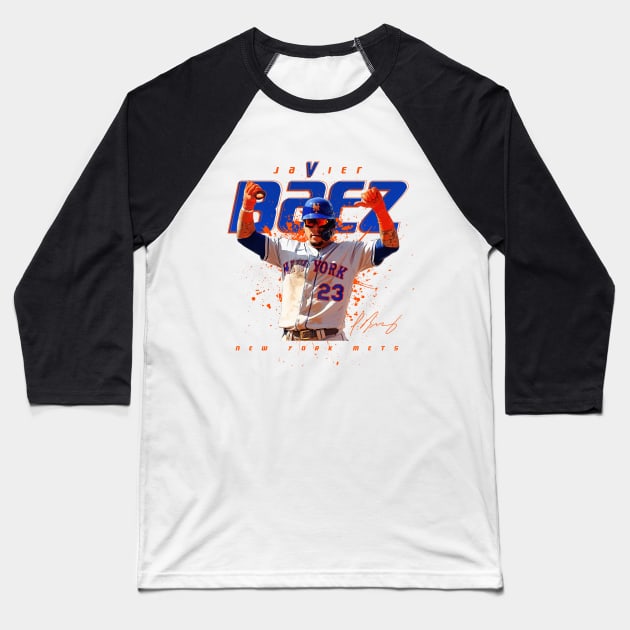 Javier Baez - Javier Baez New York Mets - Long Sleeve T-Shirt