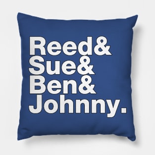 The Quartet Of Really Great People Pillow