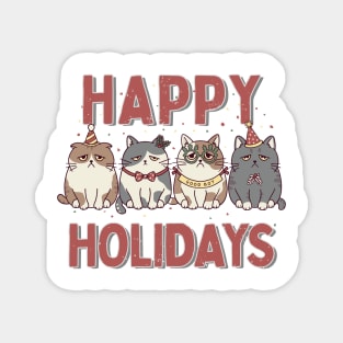 Happy Holidays Magnet