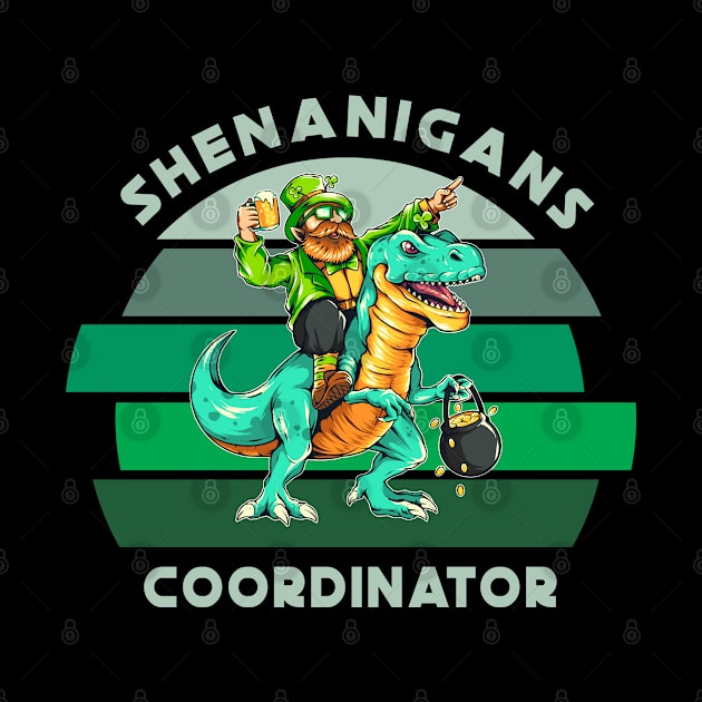 Shenanigans Coordinator Funny Teacher St Patrick's Day Gift Classic by kevenwal