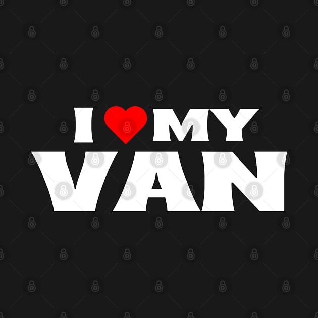I Love My Van by Itsheartshop