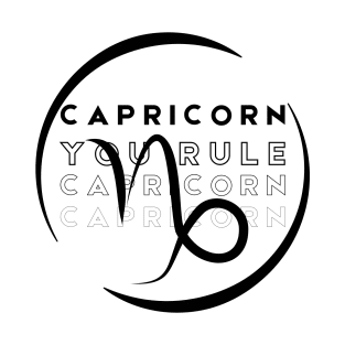 Capricorn You Rule T-Shirt