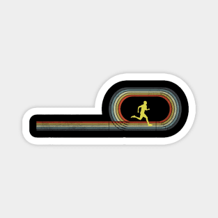 track and field Magnet