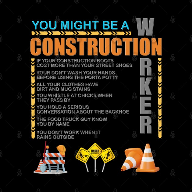 Construction Gift, Construction Crew, Construction Worker, You Might Be A, Construction Party, Construction Manager, Engineering, Brick Layer by DESIGN SPOTLIGHT