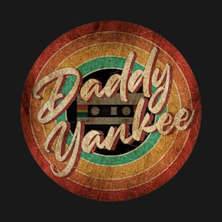 Daddy Yankee Vintage Circle Art T-Shirt