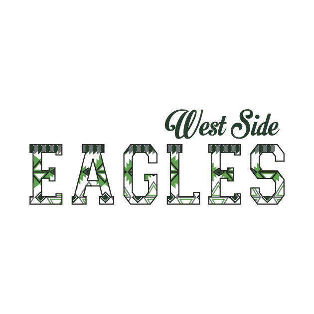 West Side Eagles Aztec T by erinmizedesigns