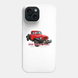 1949 Dodge Power Wagon 1 Ton Pickup Truck Phone Case