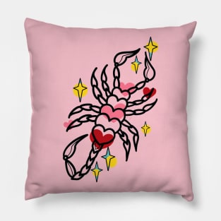 Scorpion Tattoo Design Pillow