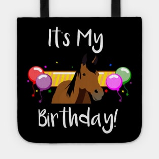 It's My Birthday Horse Tote