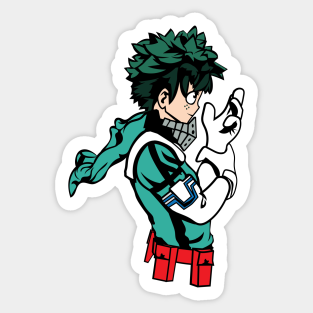 Izuku Midoriya Stickers Teepublic