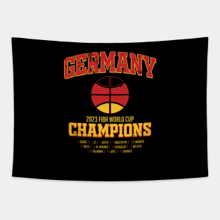 Germany Fiba World Cup Champions Tapestry