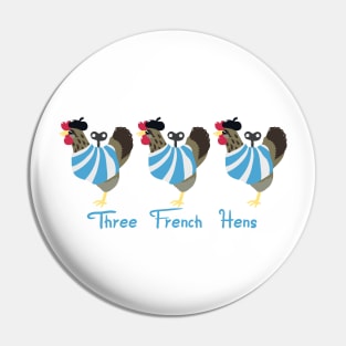 Three French Hens | Chicken | Lilla The Lamb Pin