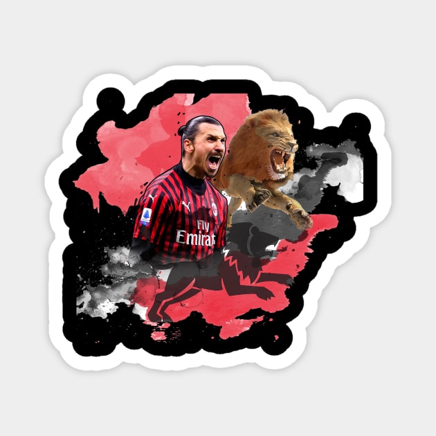 Lion Ibrahimovic Magnet by Prelude