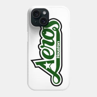 Defunct Houston Aeros Hockey 1975 Phone Case