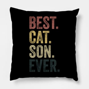 Best Cat Son Ever: Funny Cat Son Pillow