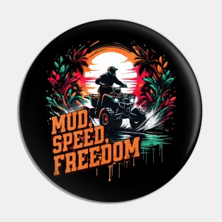 Mud Speed Freedom Quad Design Pin