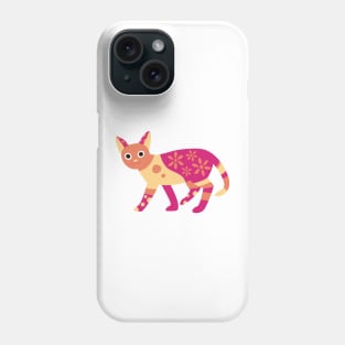 Cute Cat Multicolor Phone Case