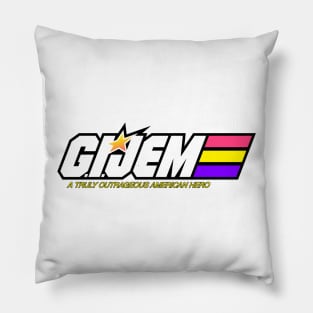 GI Jem for Darks Pillow