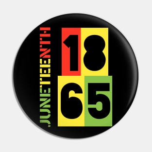 Jubilant Freedom - Juneteenth 1865 Pin