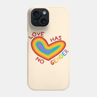 Love Has No gender by Tobe Fonseca Phone Case