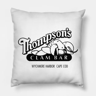 Thompson's Clam Bar.  Cape Cod. Pillow