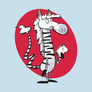 Sandwich eating zebra T-Shirt