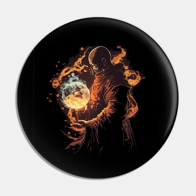 monk Pin by Trontee