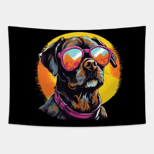 cool dog Tapestry