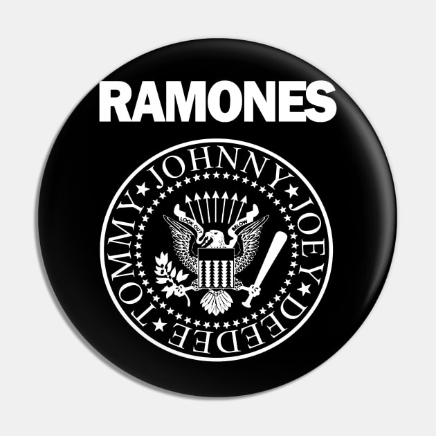 white design of ramones Pin by birdy line