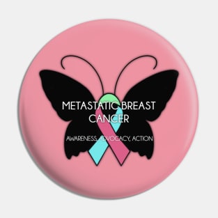 Metastatic Breast Cancer Butterfly Pin
