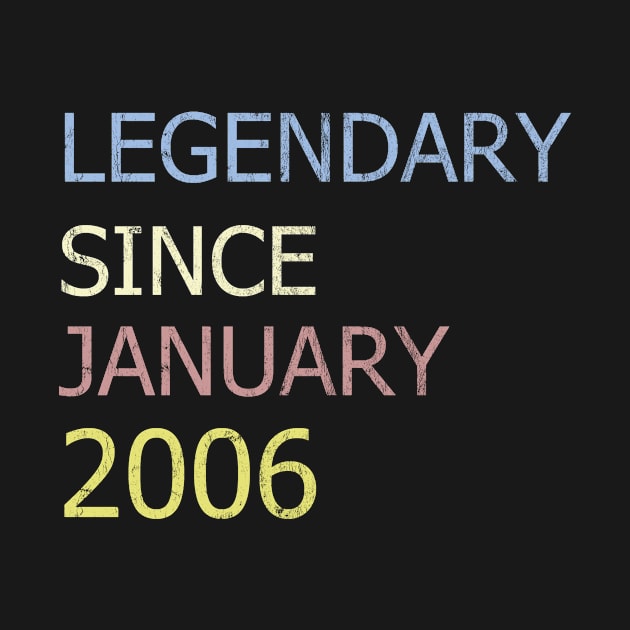 LEGENDARY SINCE JANUARY 2006 by BK55