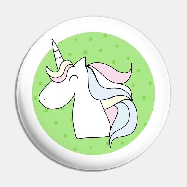 Kids unicorn Pin by KMLdesign