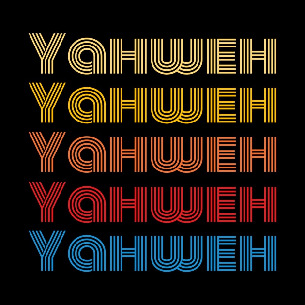 Yahweh | Christian Typography by All Things Gospel