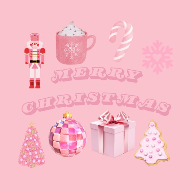 Merry Christmas - A Pink Christmas by DIYitCREATEit