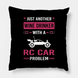 Wine Drinker RC Car Cars Pillow